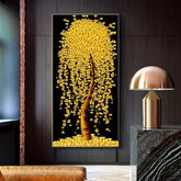 Toile - Golden Tree Leaves